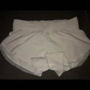 Lululemon white shorts